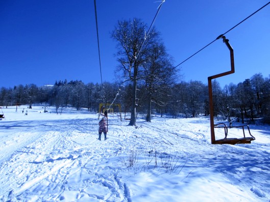 skiing cable cars